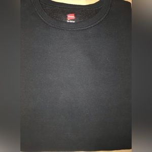Hanes Sweat Shirt • XXL • Black